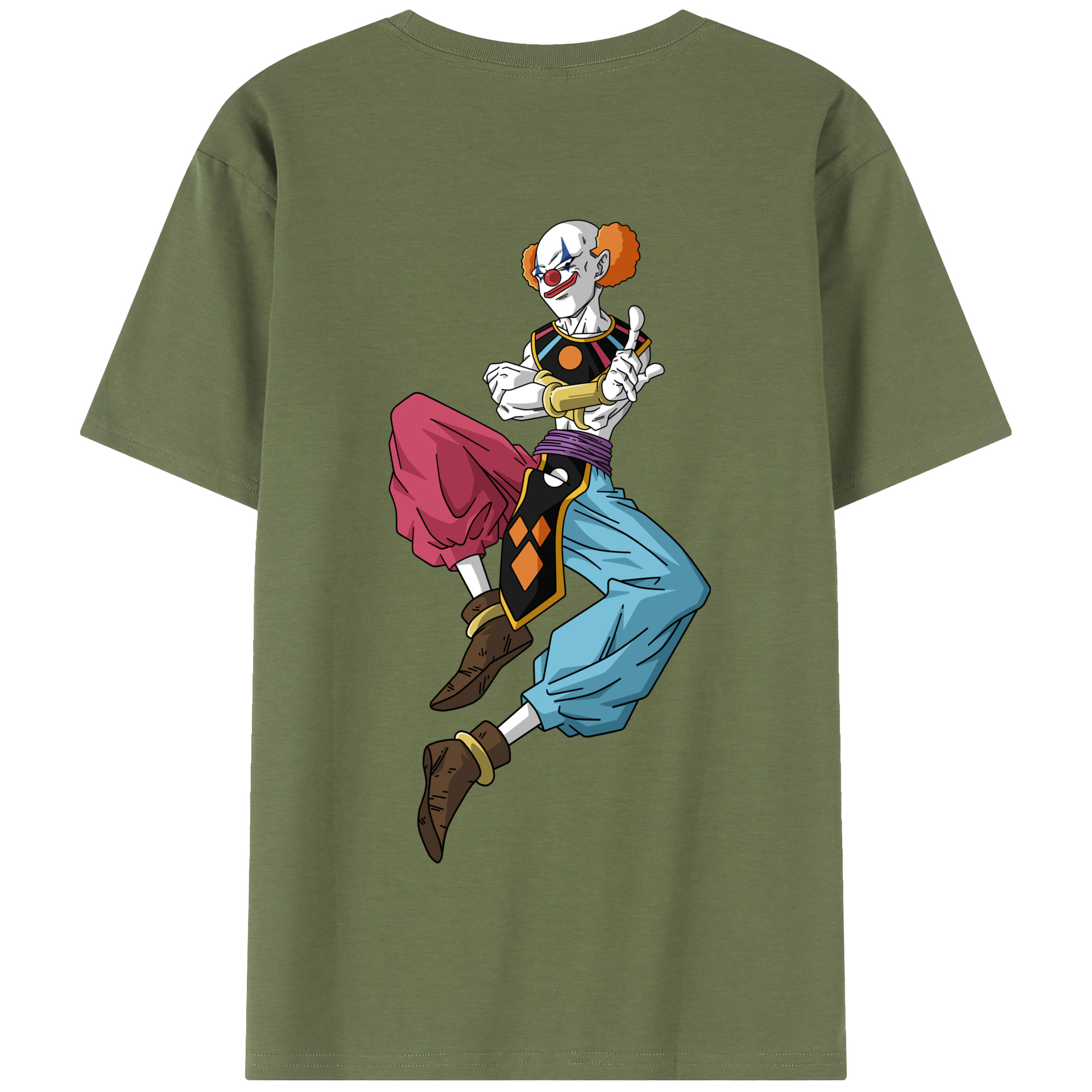 （画像用） ドラゴンボール DRAGON BALL 綿100％半袖Tシャツ（背面プリント）